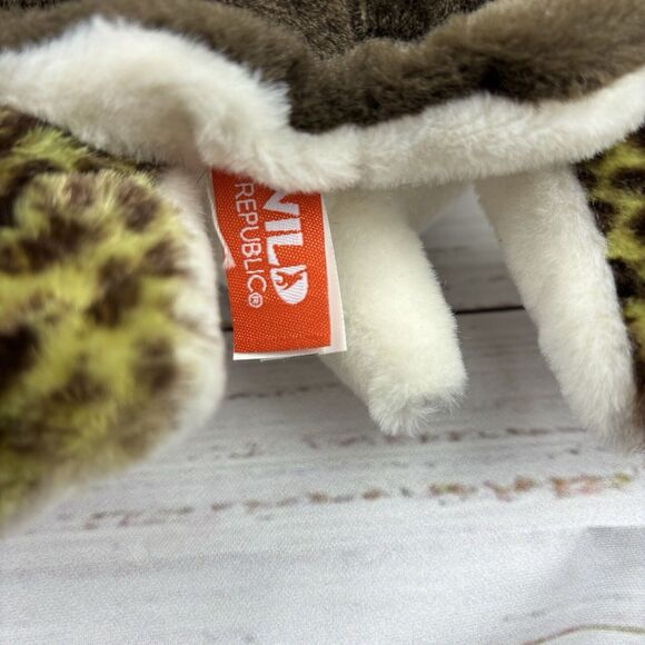 Wild Republic Green Sea Turtle Cuddlekins Stuffed Animal - 15" EUC‎ Soft Cuddly - Picture 5 of 7